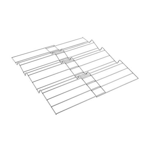 metaltex-gew-rzregal-silber-26x42x3cm-wandmontage image 8
