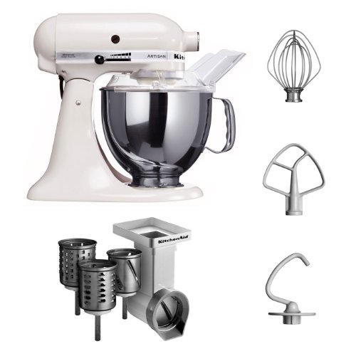 kitchenaid-artisan-5ksm150psewh-k-chenmaschine-mit-gem-seschneider-mvsa-emvsc-we image 3