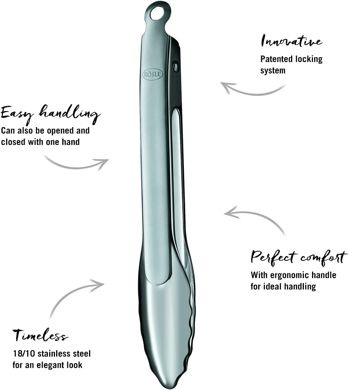 r-sle-gourmetzange-23-cm-edelstahlzange-mit-patentiertem-verschlusssystem image 4
