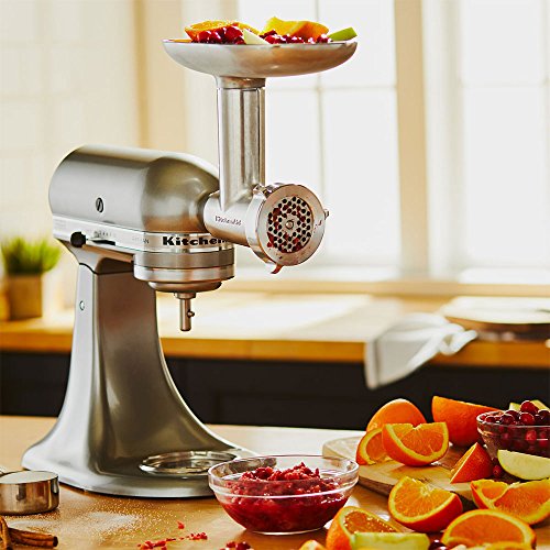 kitchenaid-ganzmetall-fleischwolf-mit-wurstf-ller-5ksmmga-silver image 8