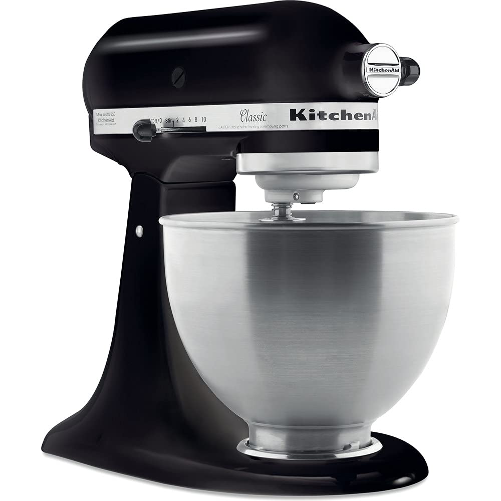 kitchenaid-classic-k-chenmaschine-4-3-l-onyx-schwarz-inkl-spritzschutz-einf-llsc image 3