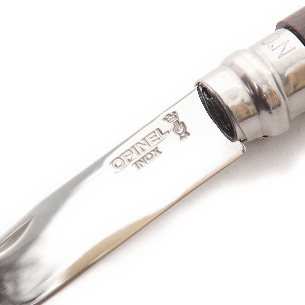 opinel-taschenmesser-nr-8-mit-ebenholzgriff-sandvik-edelstahl-viroblock-19-5-cm image 4