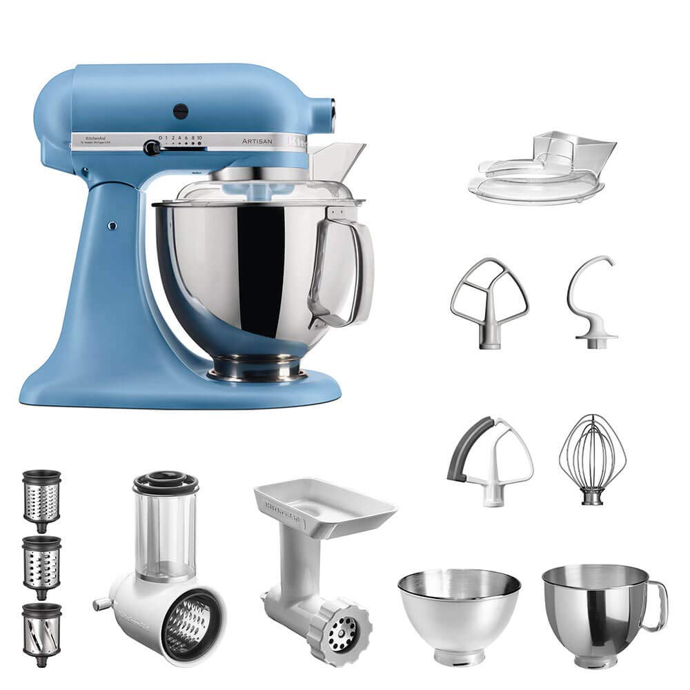 kitchenaid-artisan-k-chenmaschine-vintage-blue-starter-set-mit-gem-seschneider-f image 1