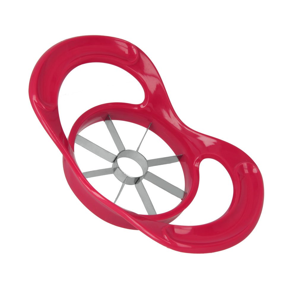 metaltex-apfelteiler-rot-teilt-und-entkernt-pfel-in-8-st-cke-edelstahlklingen image 2