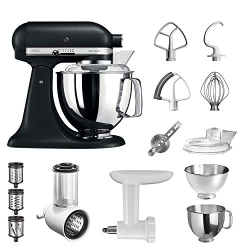kitchenaid-artisan-k-chenmaschine-starter-paket-5ksm175psebk-inkl-gem-seschneide image 2