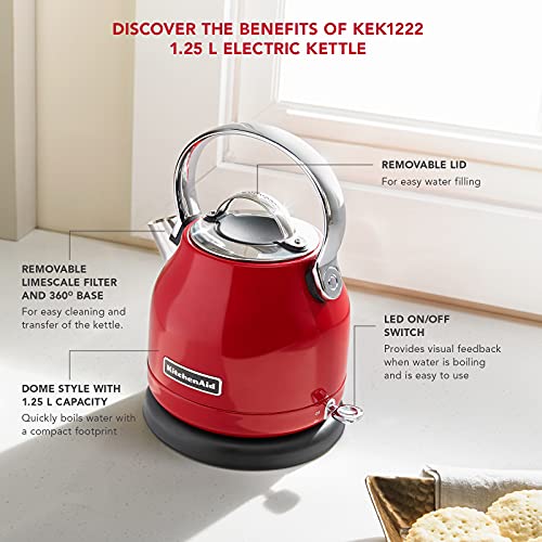 kitchenaid-5kek1222ber-dome-wasserkocher-empire-1-25-l-edelstahl-schwarz image 8