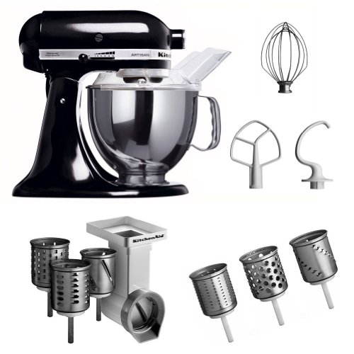 kitchenaid-artisan-5ksm150pseob-k-chenmaschine-mit-gem-seschneider-und-3er-set-z image 4