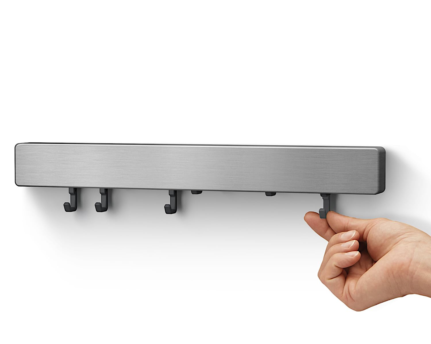 metaltex-metallika-magnetleiste-f-r-messer-mit-haken-edelstahl-39-cm-vielseitige image 3