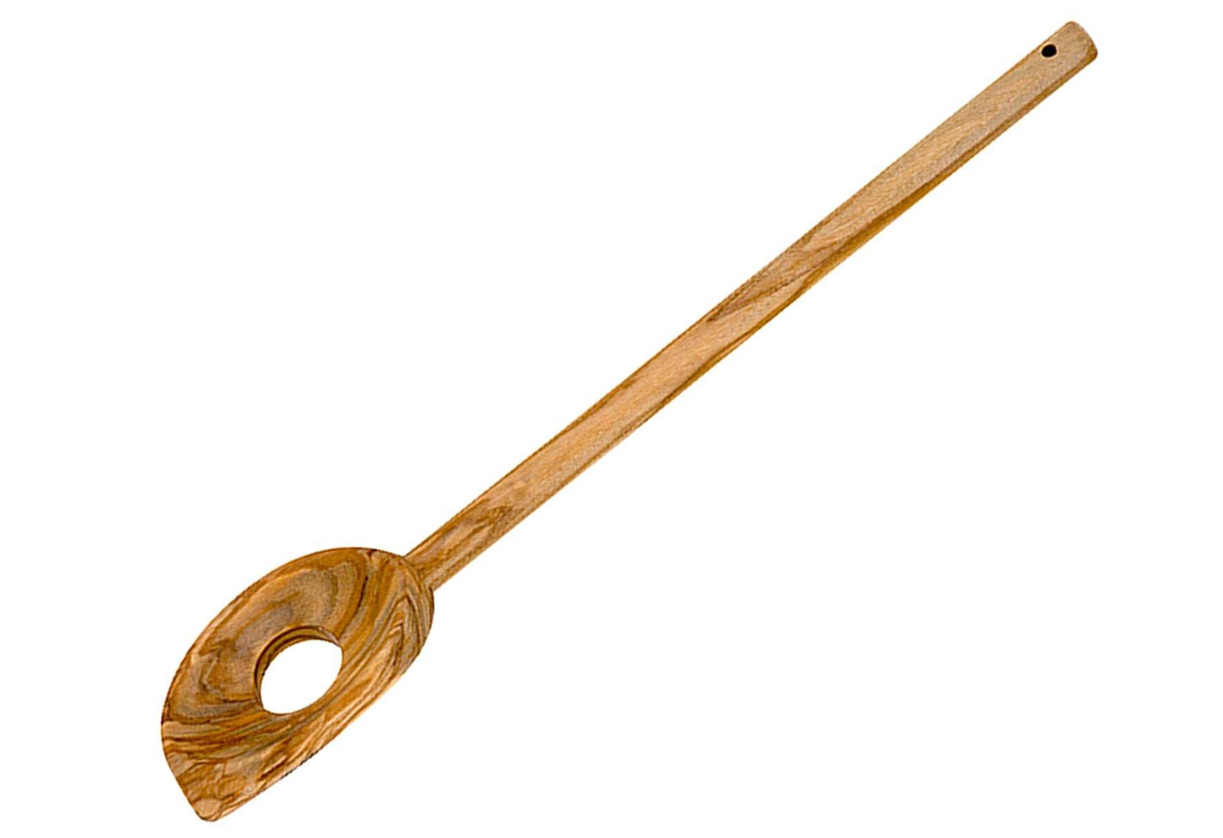 metaltex-pfannenwender-aus-olivenholz-30-cm-massives-holz-f-r-schonendes-kochen image 3