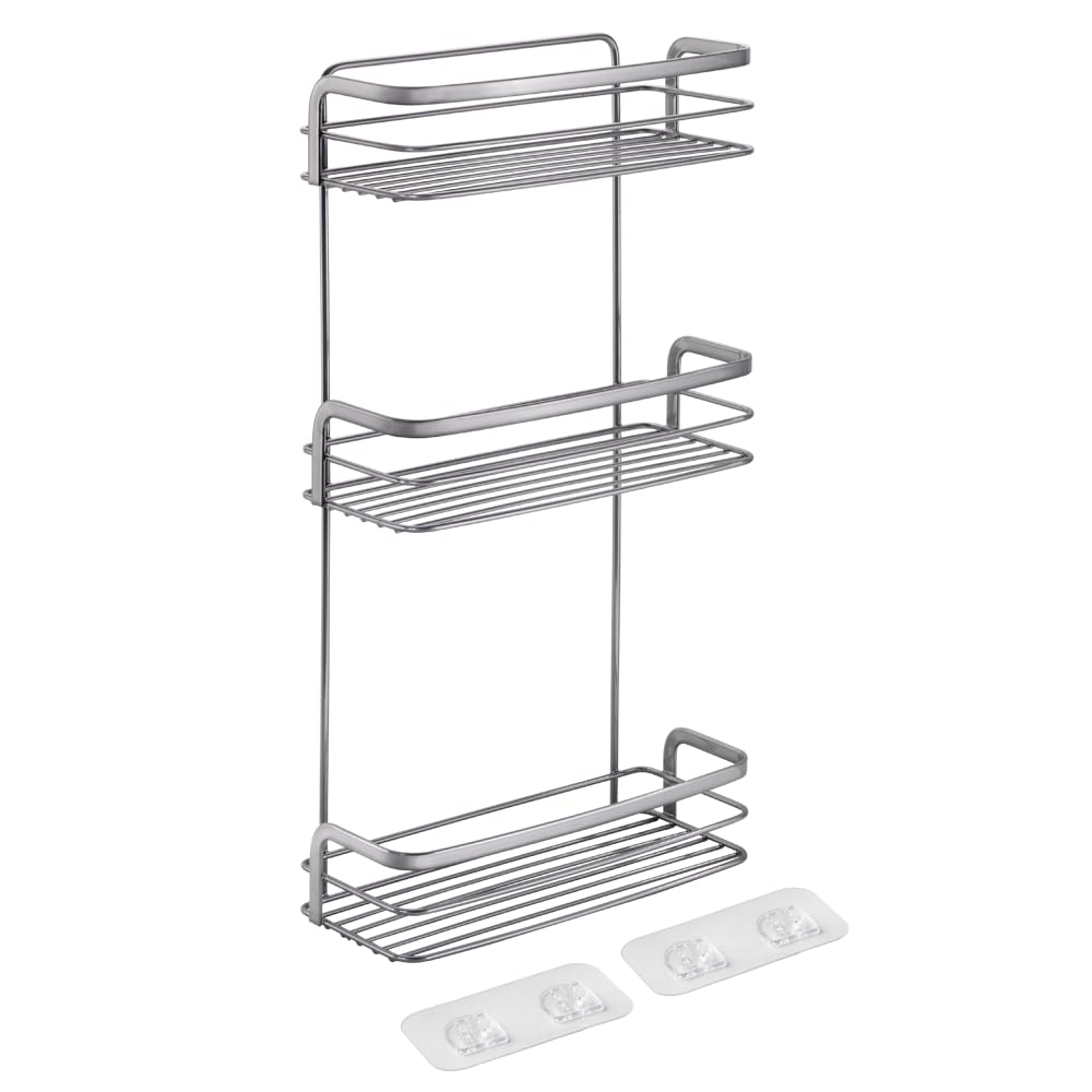 metaltex-bad-regal-origin-luxy-selbstklebende-ablage-ohne-bohren-silber-26-x-10- image 6