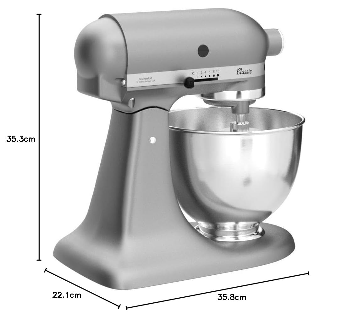 kitchenaid-classic-4-3l-k-chenmaschine-silber-5k45ssesl image 5