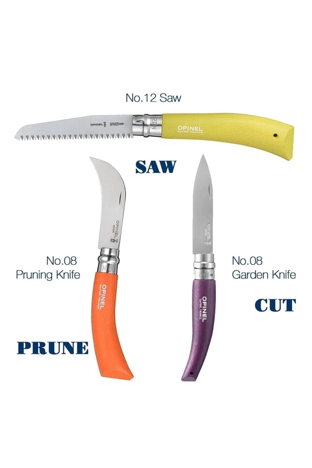 opinel-garten-set-werkzeuge-des-g-rtners-3-teilig image 2