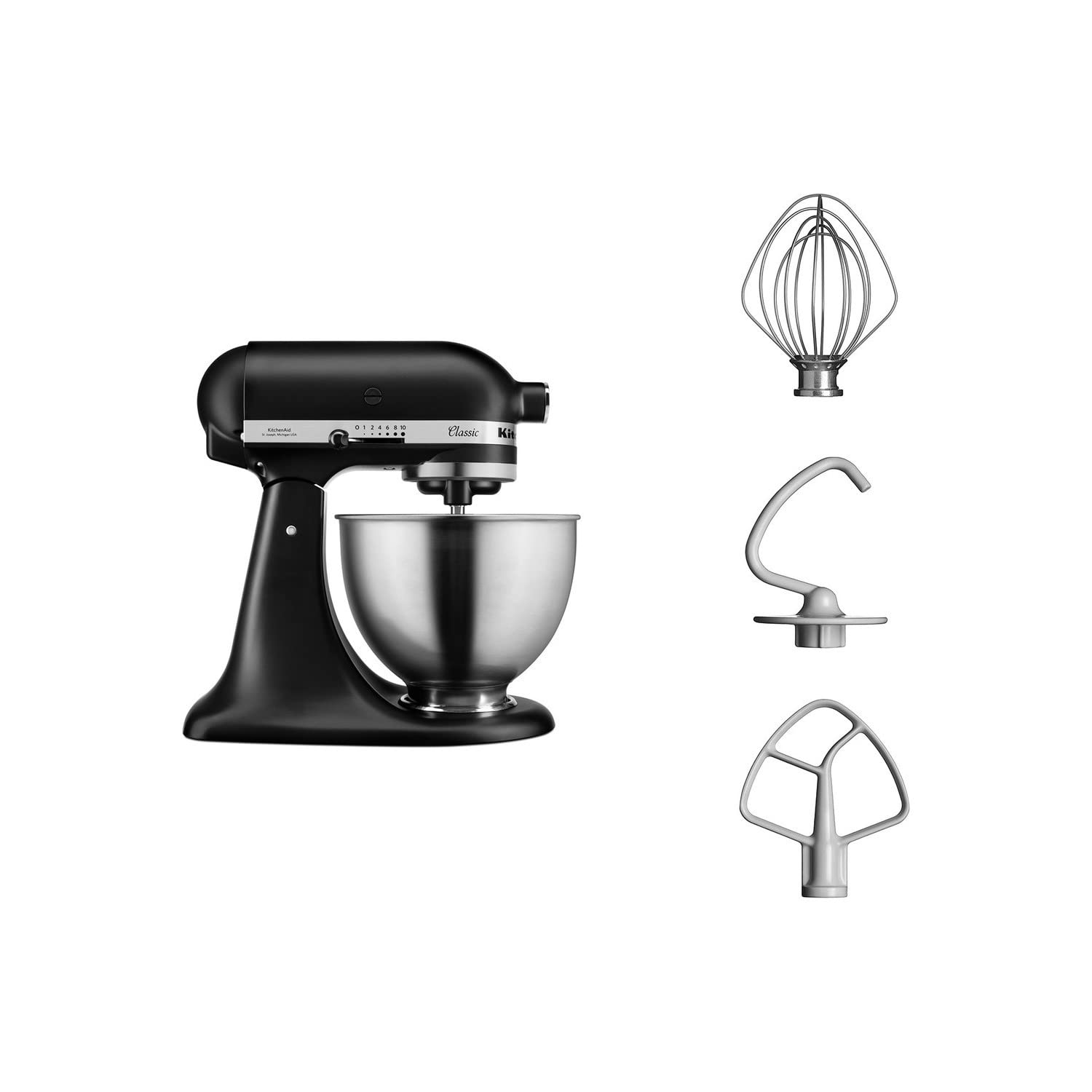 kitchenaid-classic-5k45ss-k-chenmaschine-matt-schwarz image 5