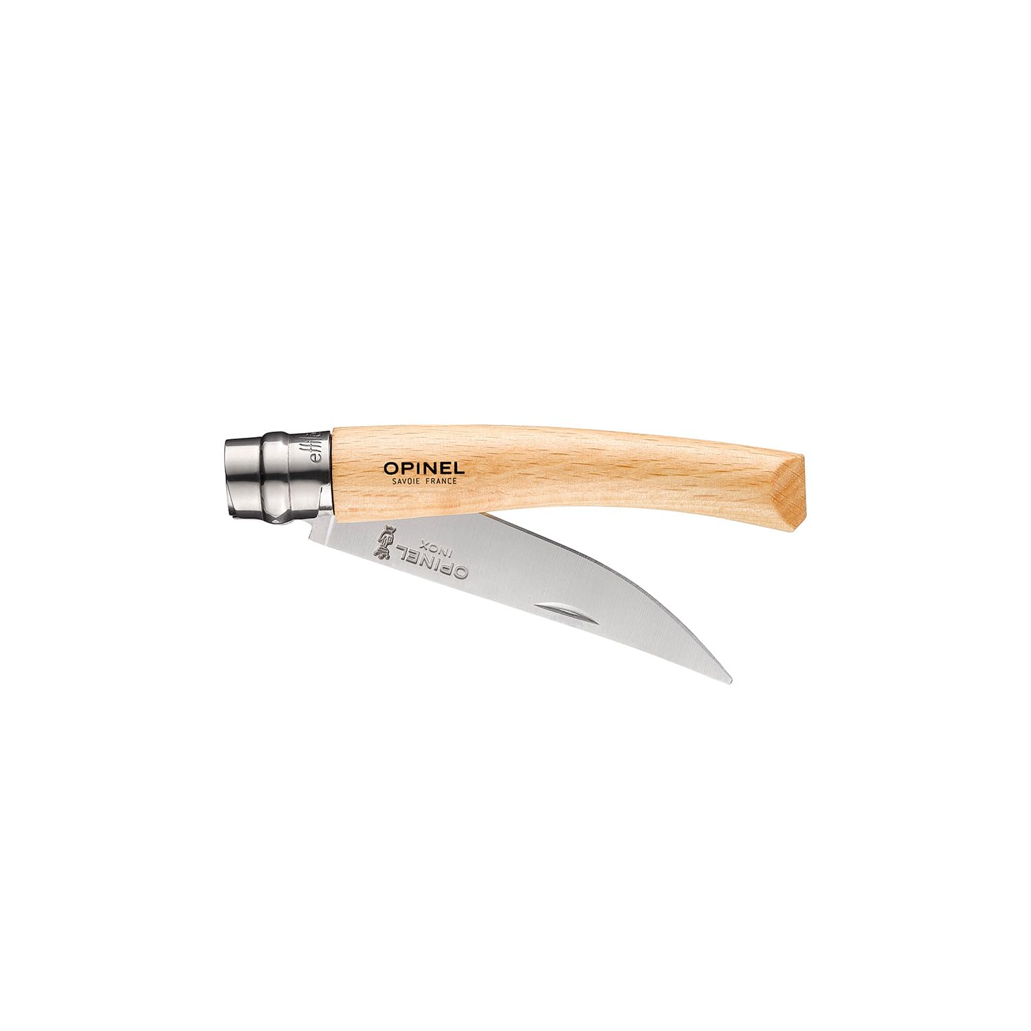 opinel-n-08-effil-taschenmesser-buchenholz-2023-6-schlanke-klinge image 2