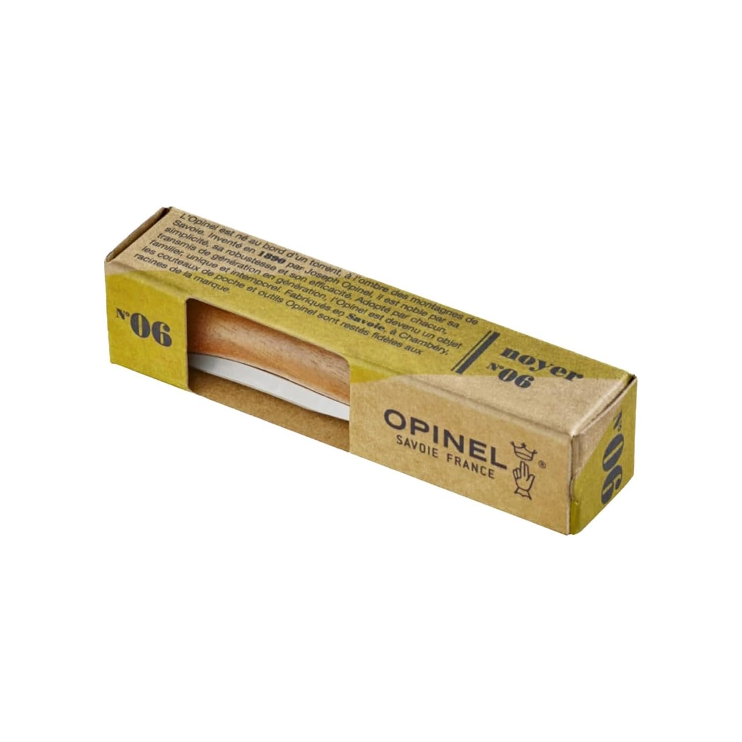 opinel-inox-lux-walnuss-messer image 2
