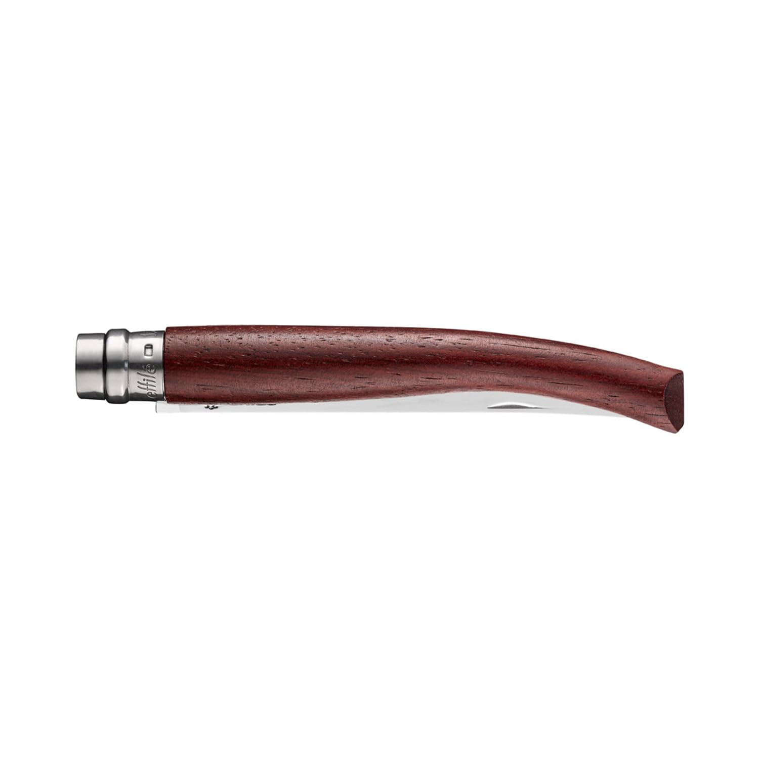 opinel-n-12-effil-padouk-klappmesser-polierte-klinge-holzgriff image 4
