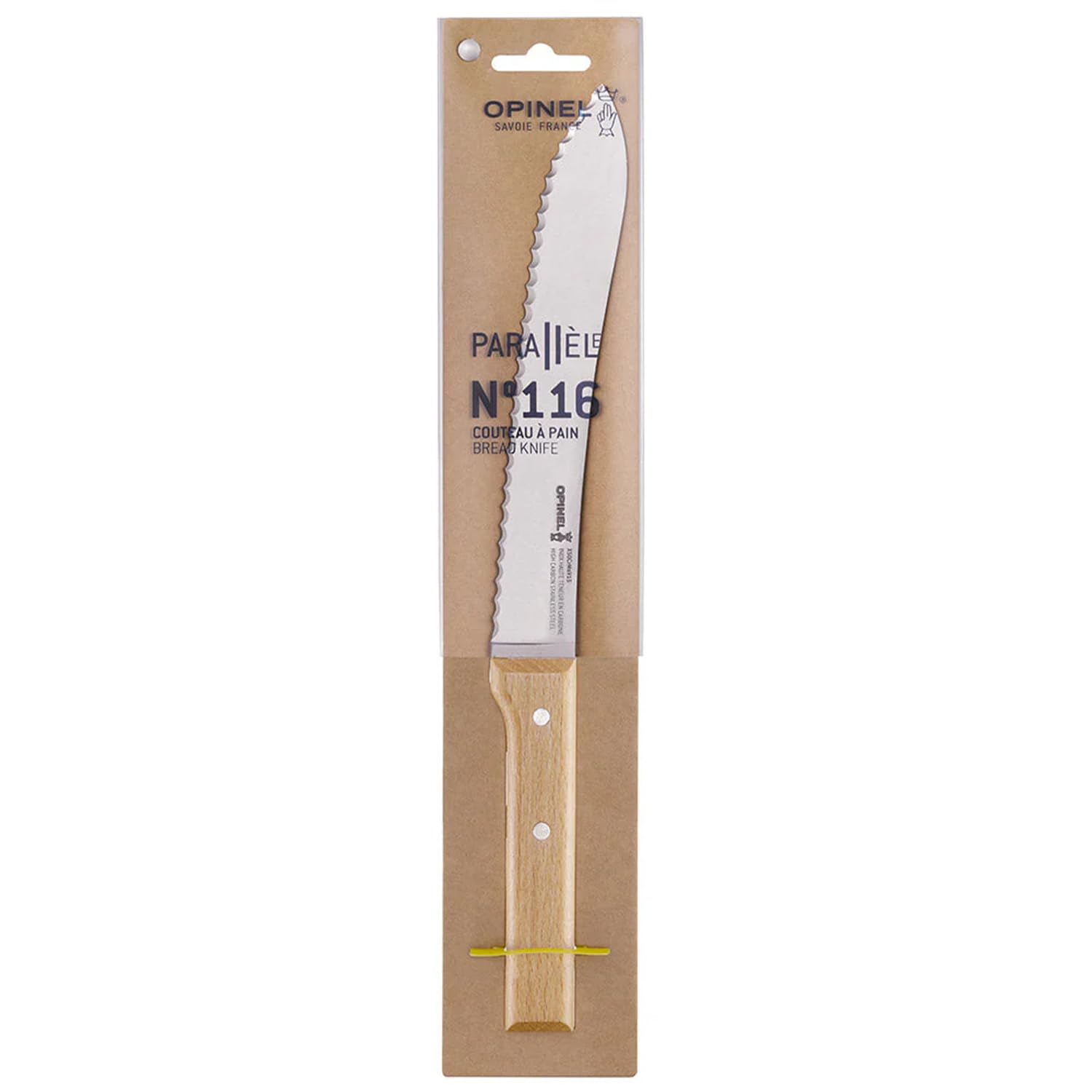 opinel-1816-parallele-brotmesser-buchenholzgriff-wellenschliff-24-cm image 2