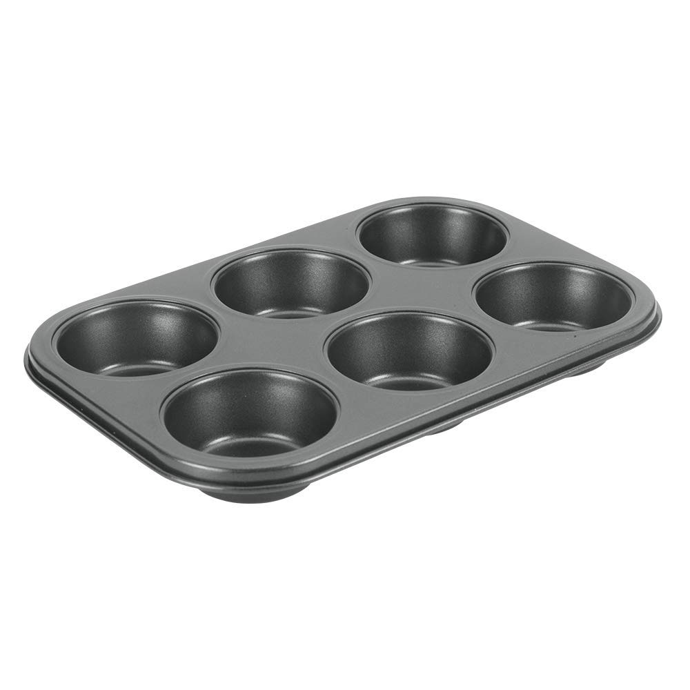 metaltex-superior-muffinform-f-r-6-muffins-antihaftbeschichtete-metallform-schwa image 1