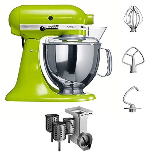kitchenaid-artisan-k-chenmaschine-5ksm150psega-apfelgr-n-4-83l-edelstahlsch-ssel image 2