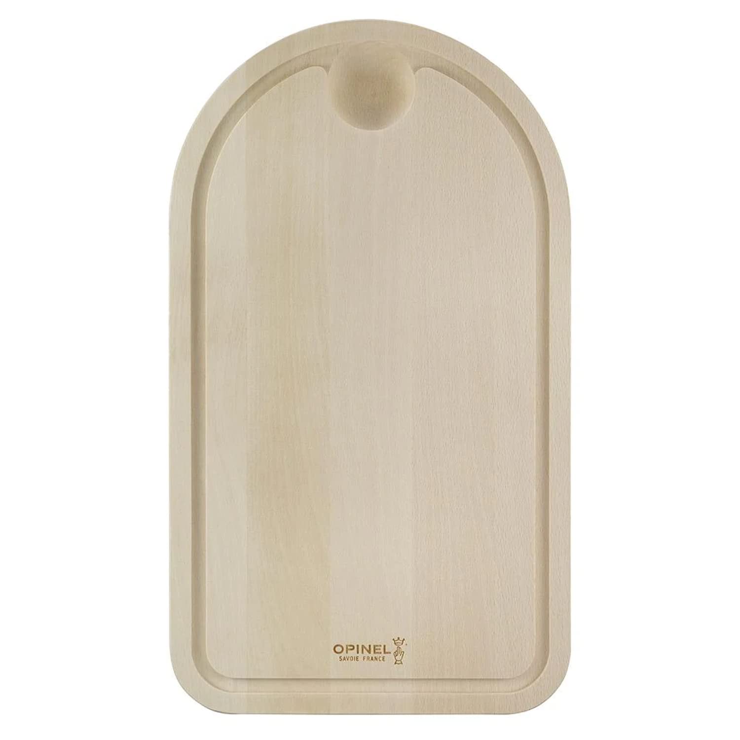 opinel-schneidebrett-grande-254569-gro-es-buchenholzbrett-mit-saftrille-275-x-47 image 1