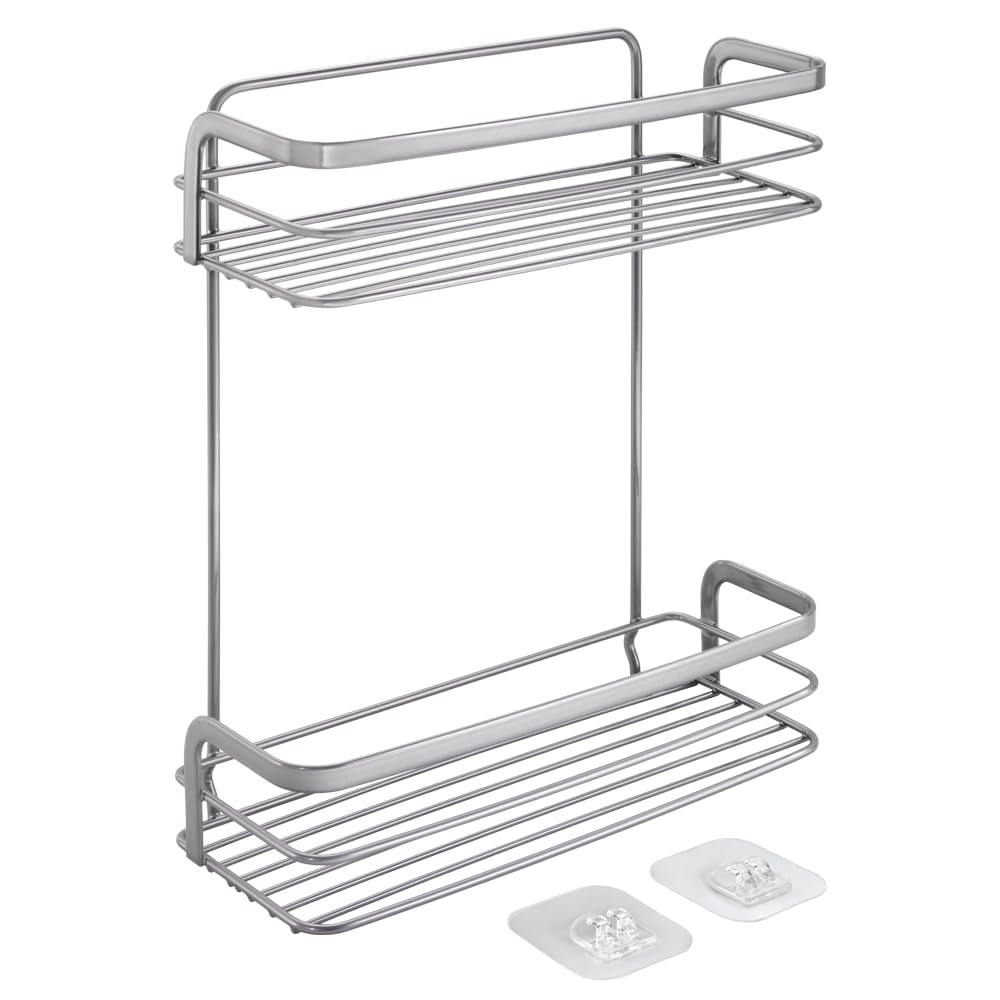 metaltex-bad-regal-origin-luxy-selbstklebende-ablage-ohne-bohren-silber-26-x-10- image 7