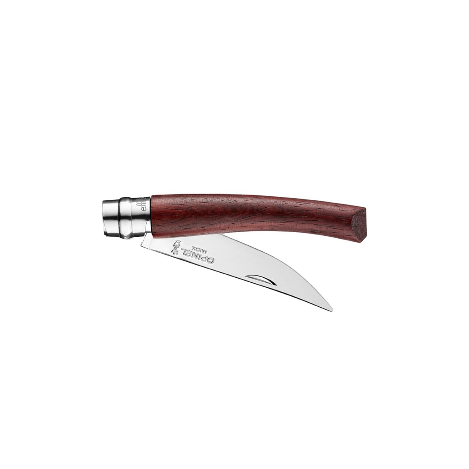 opinel-nr-08-taschenmesser-polierte-edelstahlklinge-8-cm-padouk-griff-virobloc-s image 2