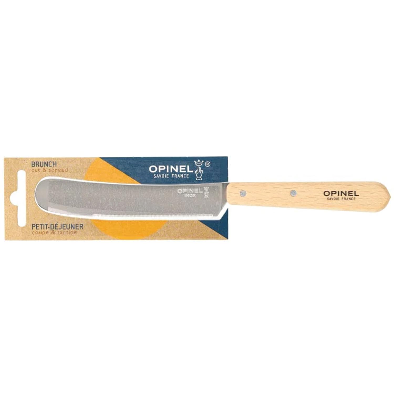 opinel-254470-fr-hst-cksmesser-buche-sandvik-stahl-12c27-11-5-cm-klinge image 2