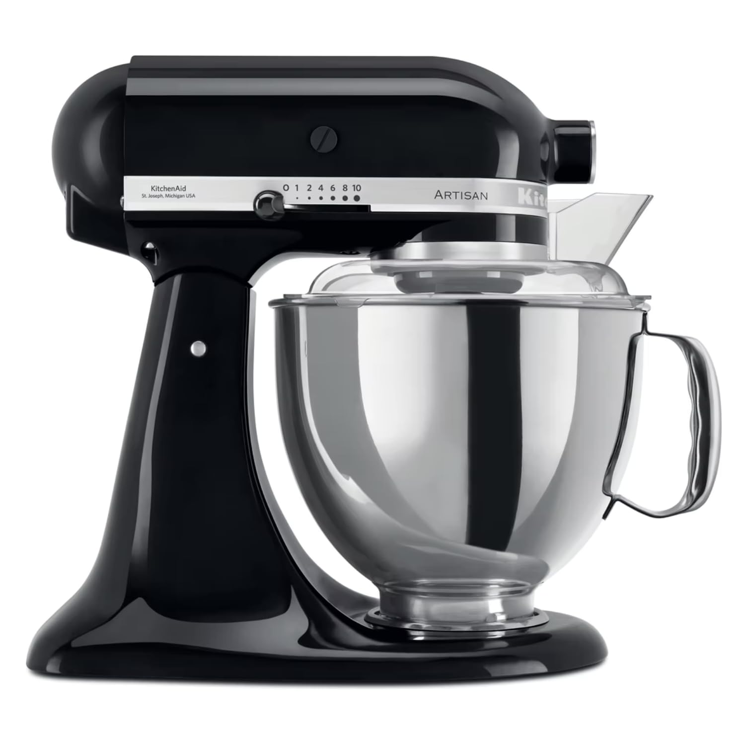 kitchenaid-artisan-k-chenmaschine-4-8-l-kippbarer-food-processor-onyx-schwarz-in image 1