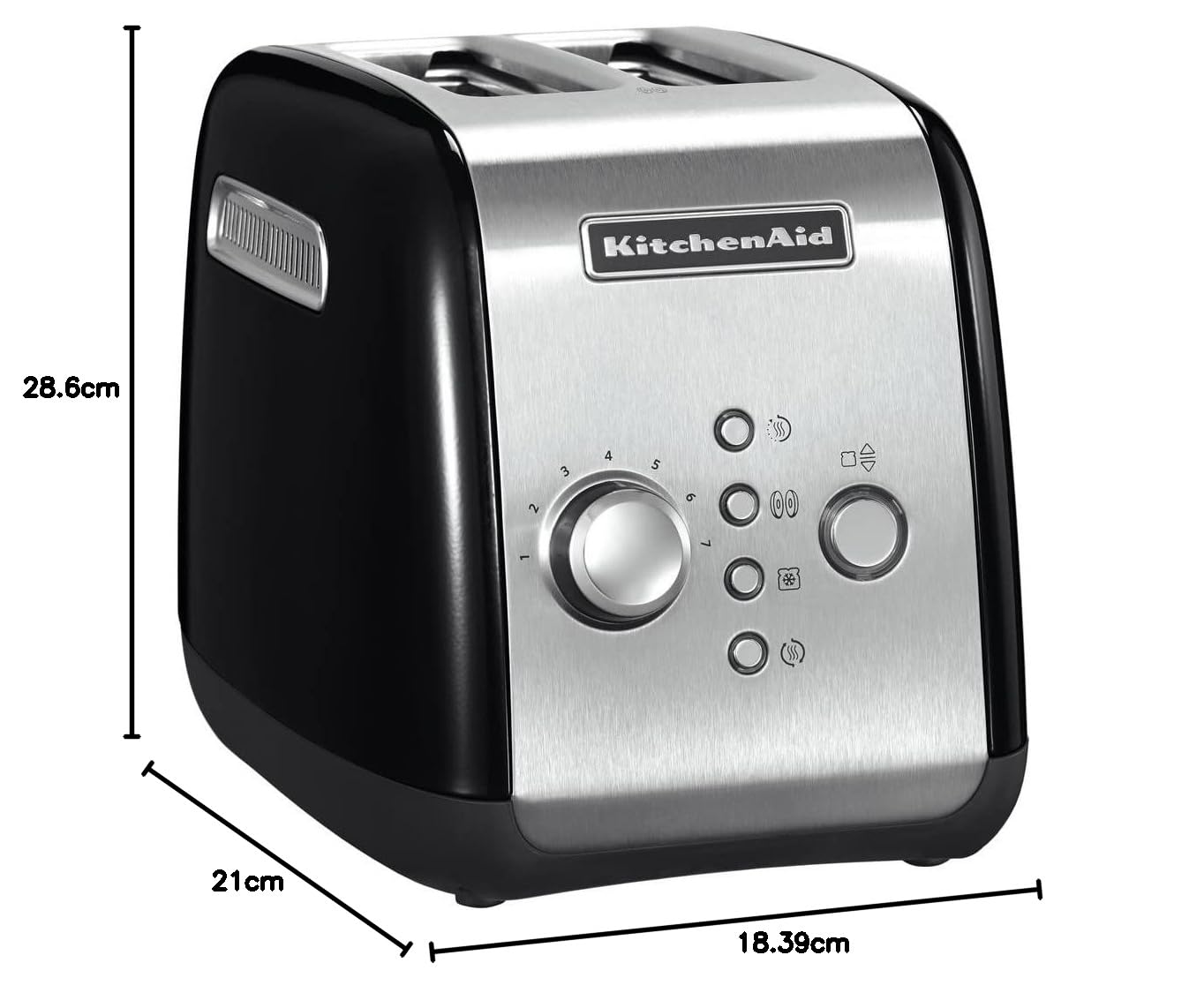 kitchenaid-toaster-5kmt221bob-mit-2-schlitzen-onyx-schwarz image 7