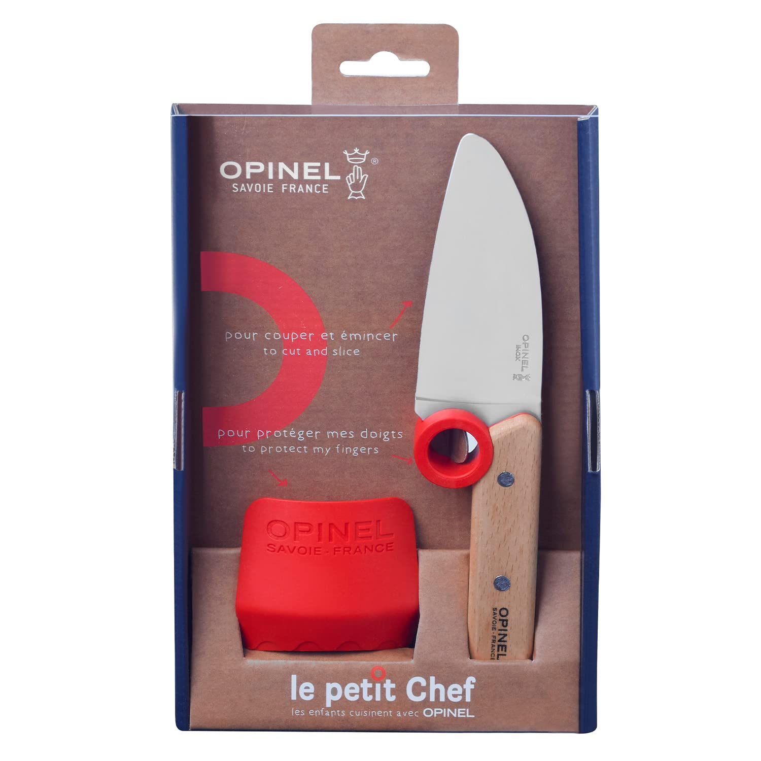 opinel-le-petit-chef-k-chenmesser-set-2-teilig-grau-gr-e-m-kinder image 4