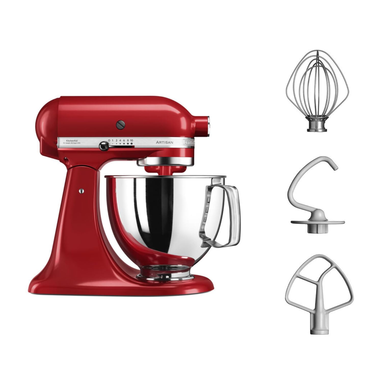 kitchenaid-artisan-k-chenmaschine-4-8-l-mit-kippbarem-motorkopf-empire-rot image 3