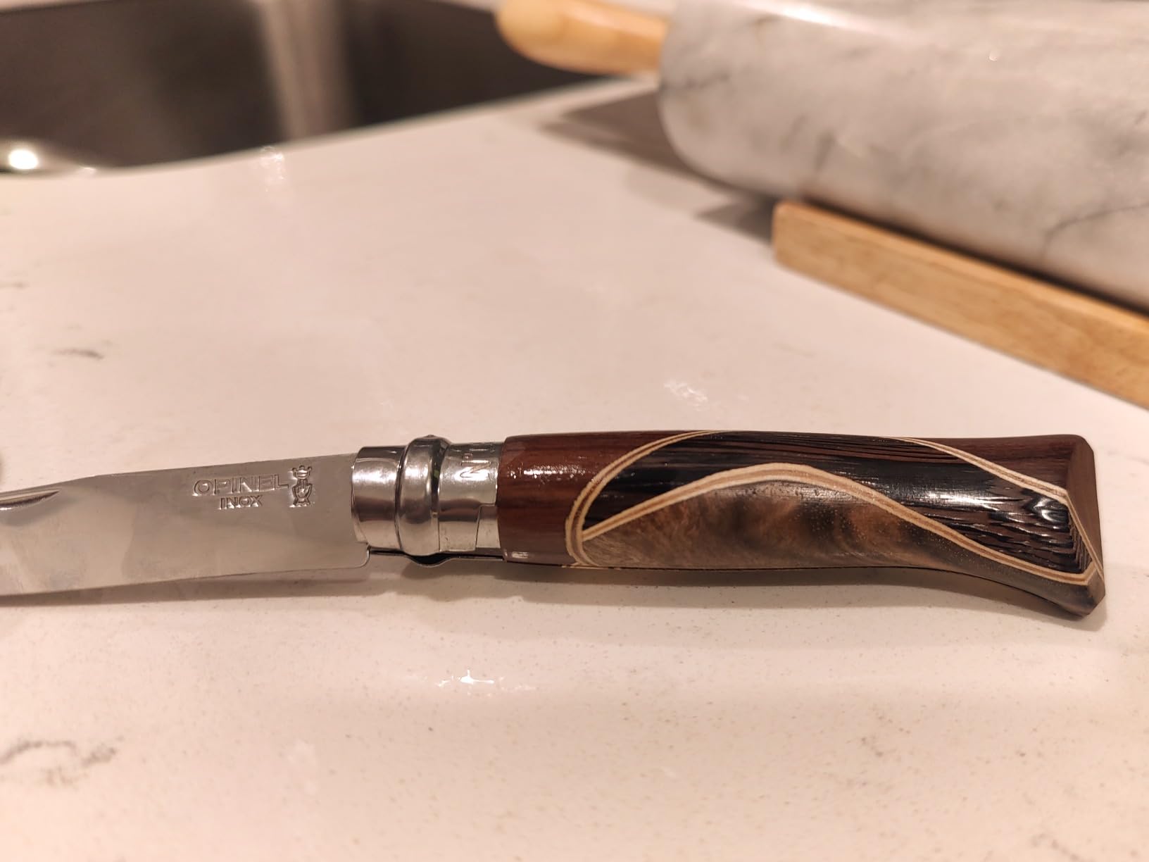 Meine Messer sind sicher aufgehoben