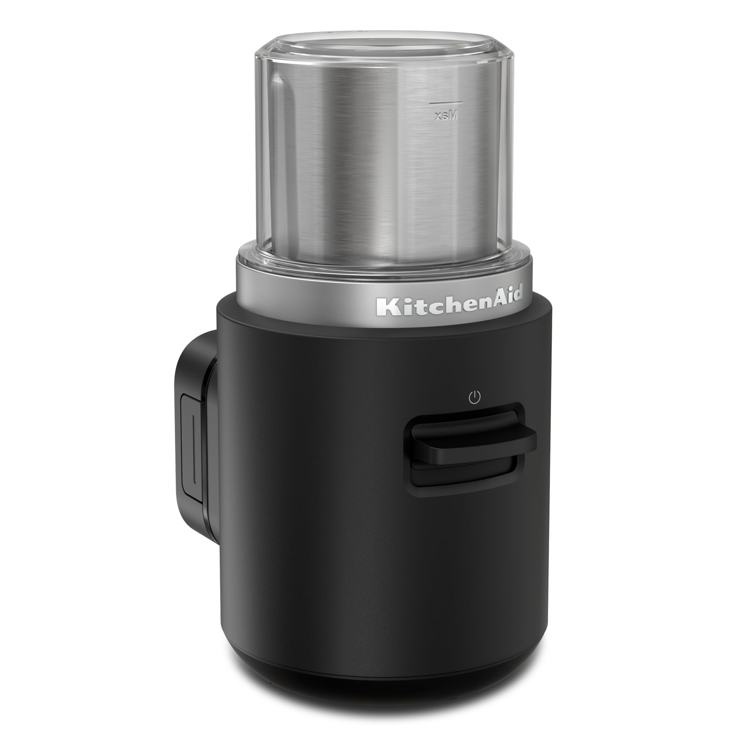 kitchenaid-kabellose-kaffeem-hle-go-cordless-113-g-bohnenbeh-lter-edelstahlkling image 1
