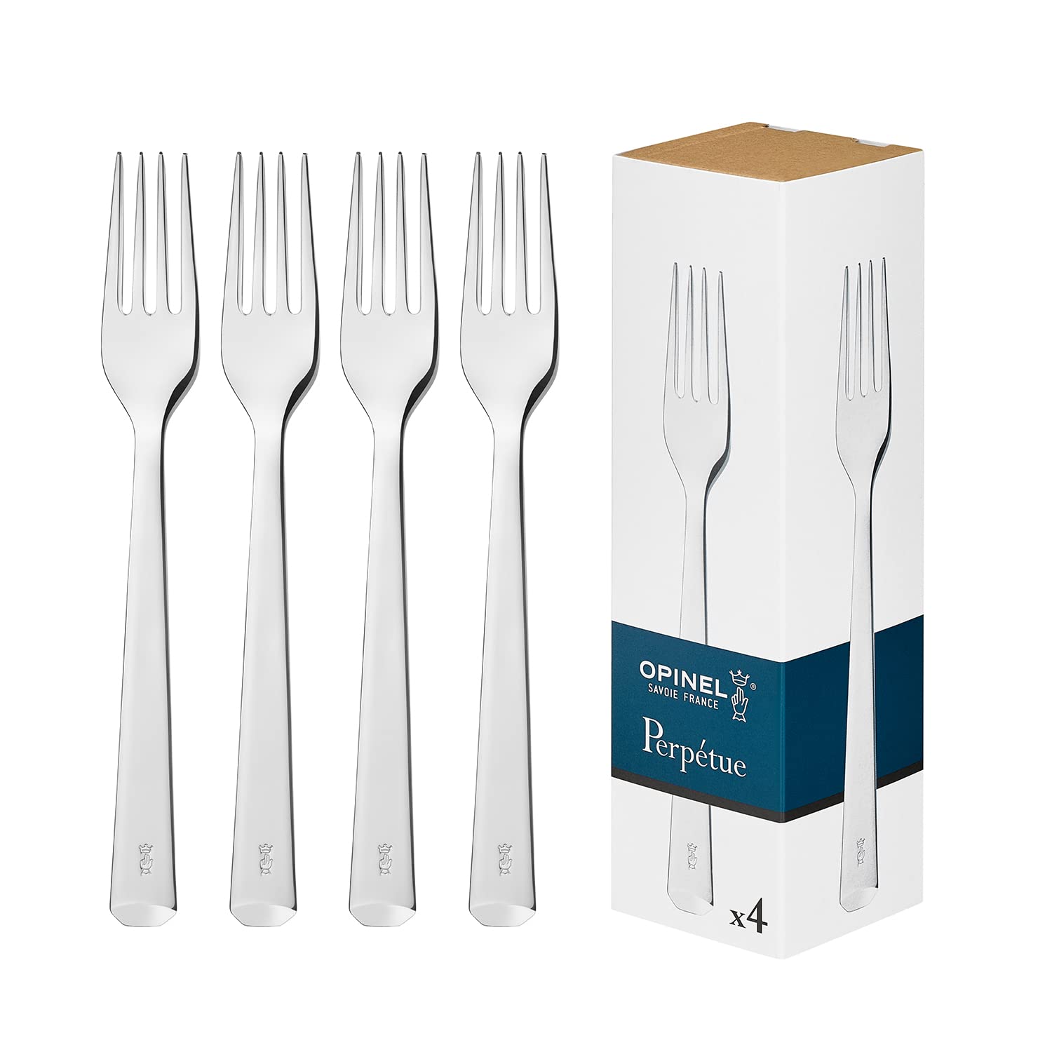 opinel-perp-tue-gabel-set-4-st-ck-aus-edelstahl-sp-lmaschinenfest-silber image 1