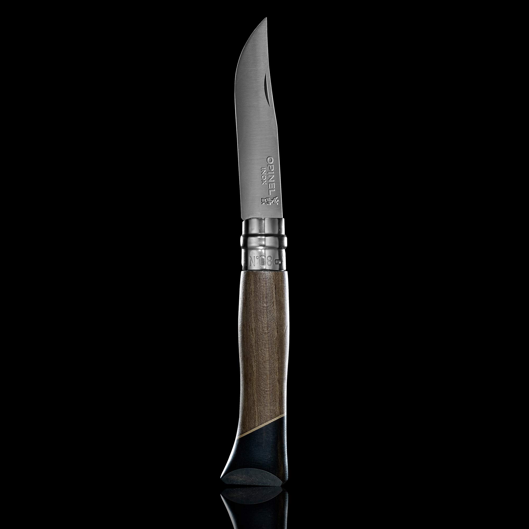 opinel-n-08-colleccion-taller-braun-sammlerst-ck-mit-holzgriff image 5