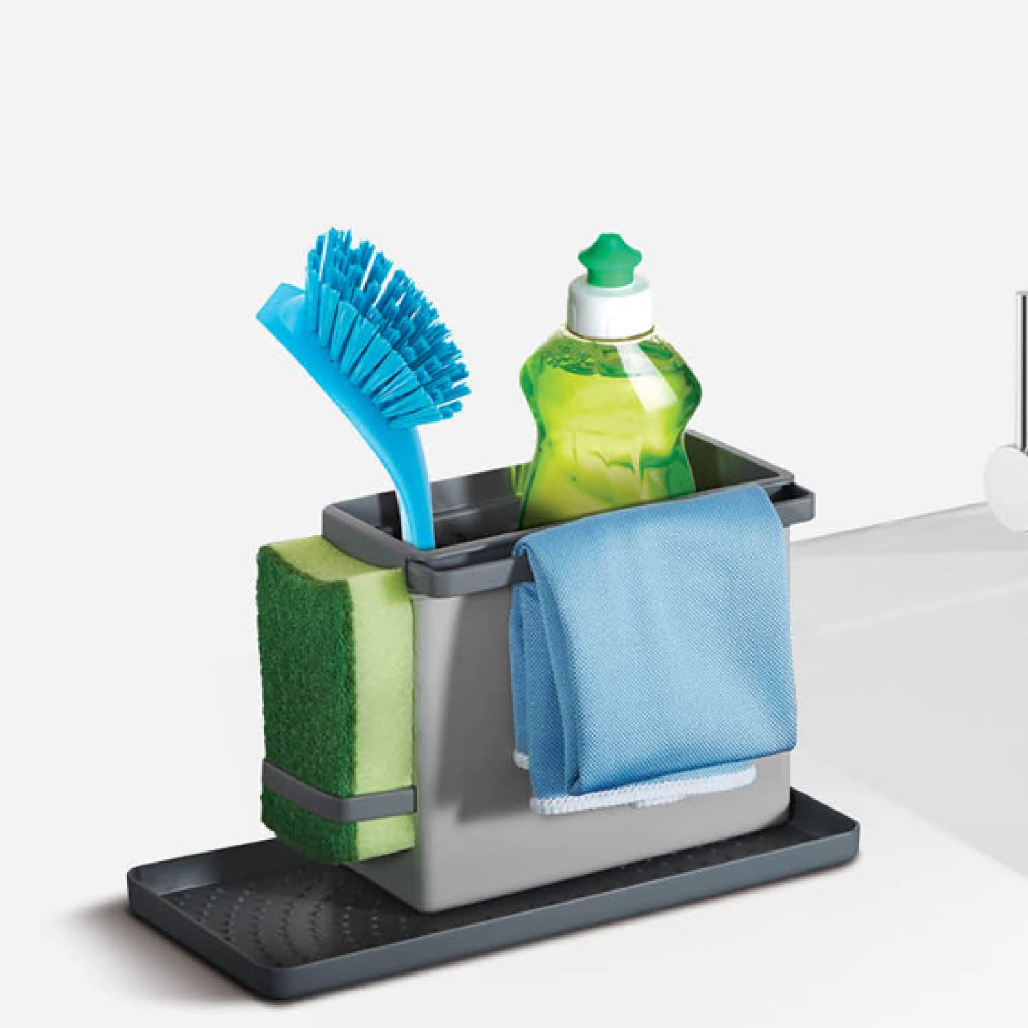 metaltex-tidytex-sp-lbecken-organizer-grau-24x13x14-cm-mit-abnehmbaren-st-ben image 5