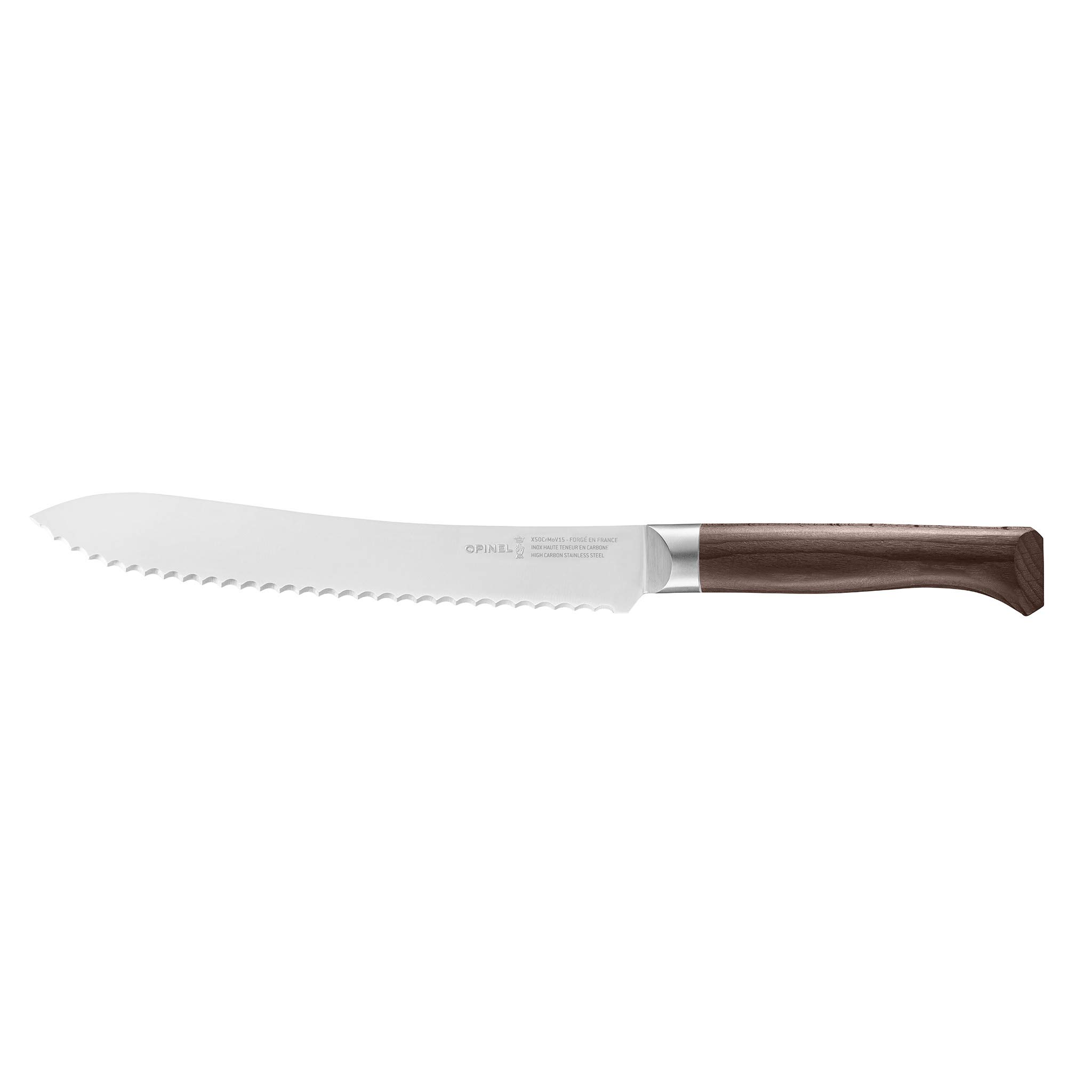 opinel-les-forg-1890-brotmesser-mit-21-cm-klinge-gewellte-klinge-buchengriff-ede image 1