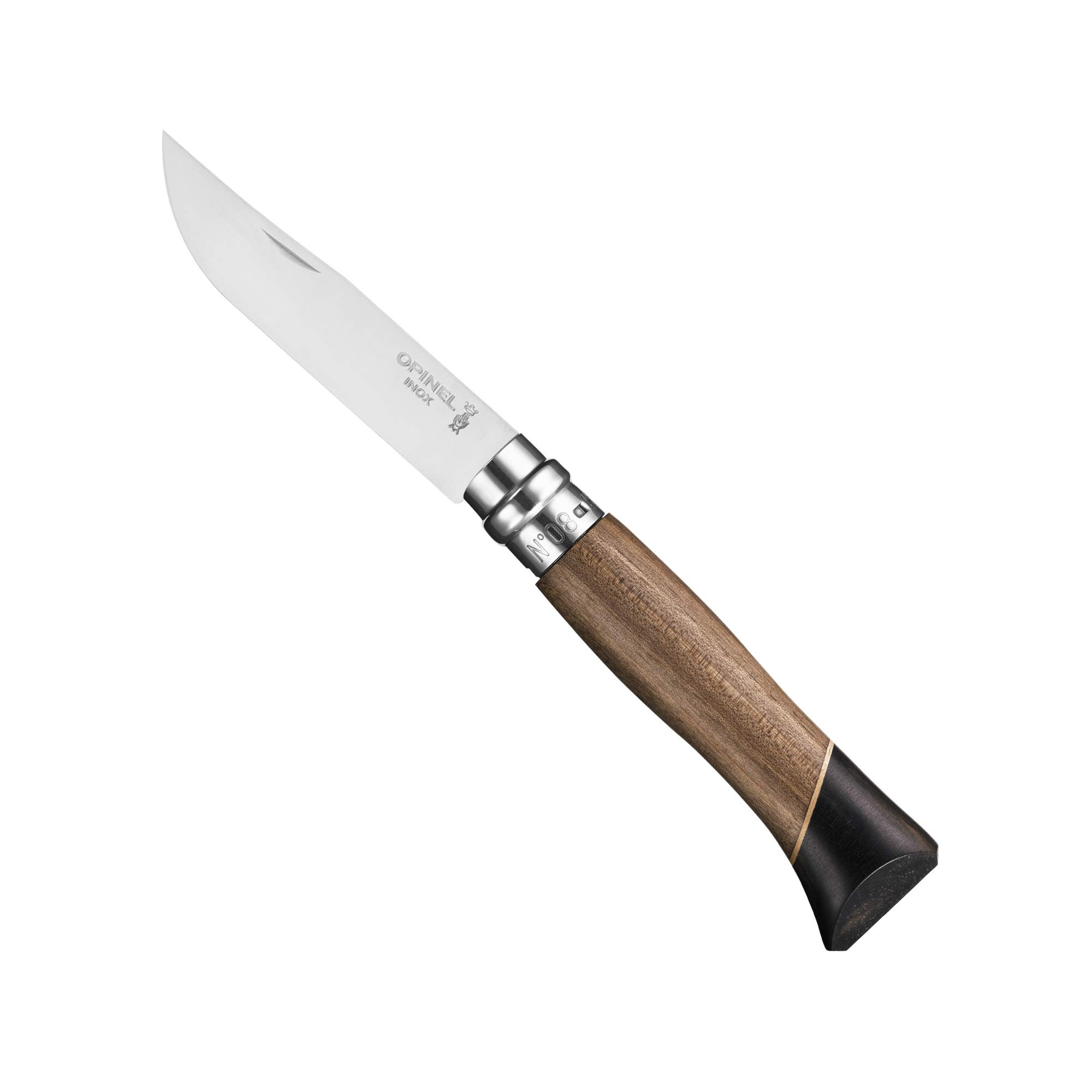 opinel-n-08-colleccion-taller-braun-sammlerst-ck-mit-holzgriff image 1