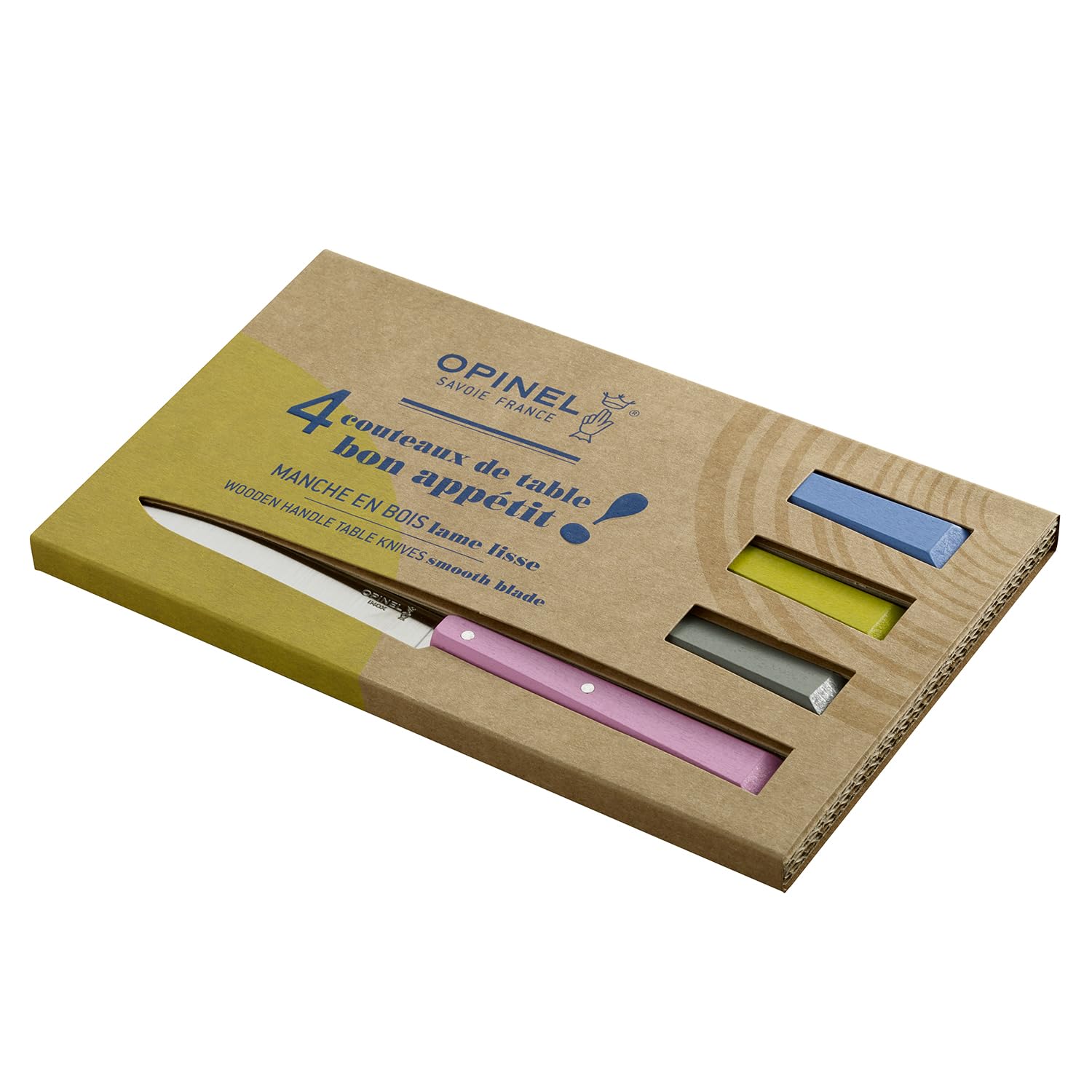 opinel-messerset-esprit-champagne-edelstahl-verschiedene-farben-gr-e-m-robust-un image 6