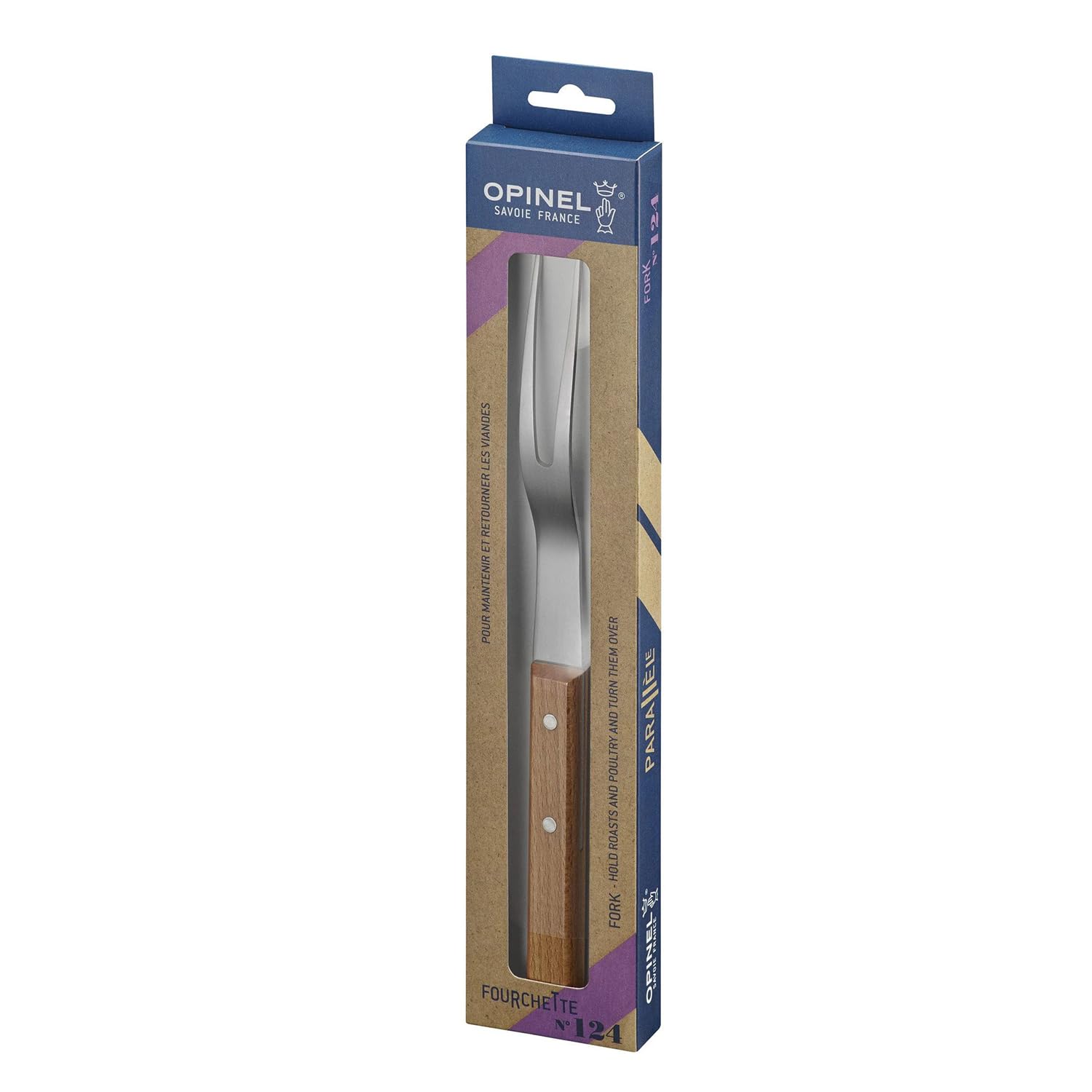 opinel-fleischgabel-classic-collection-m-grau image 2