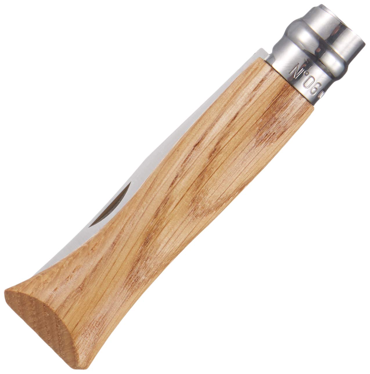 opinel-taschenmesser-no-08-mit-sandvik-stahl-klinge-brauner-buchenholzgriff-gr-e image 4