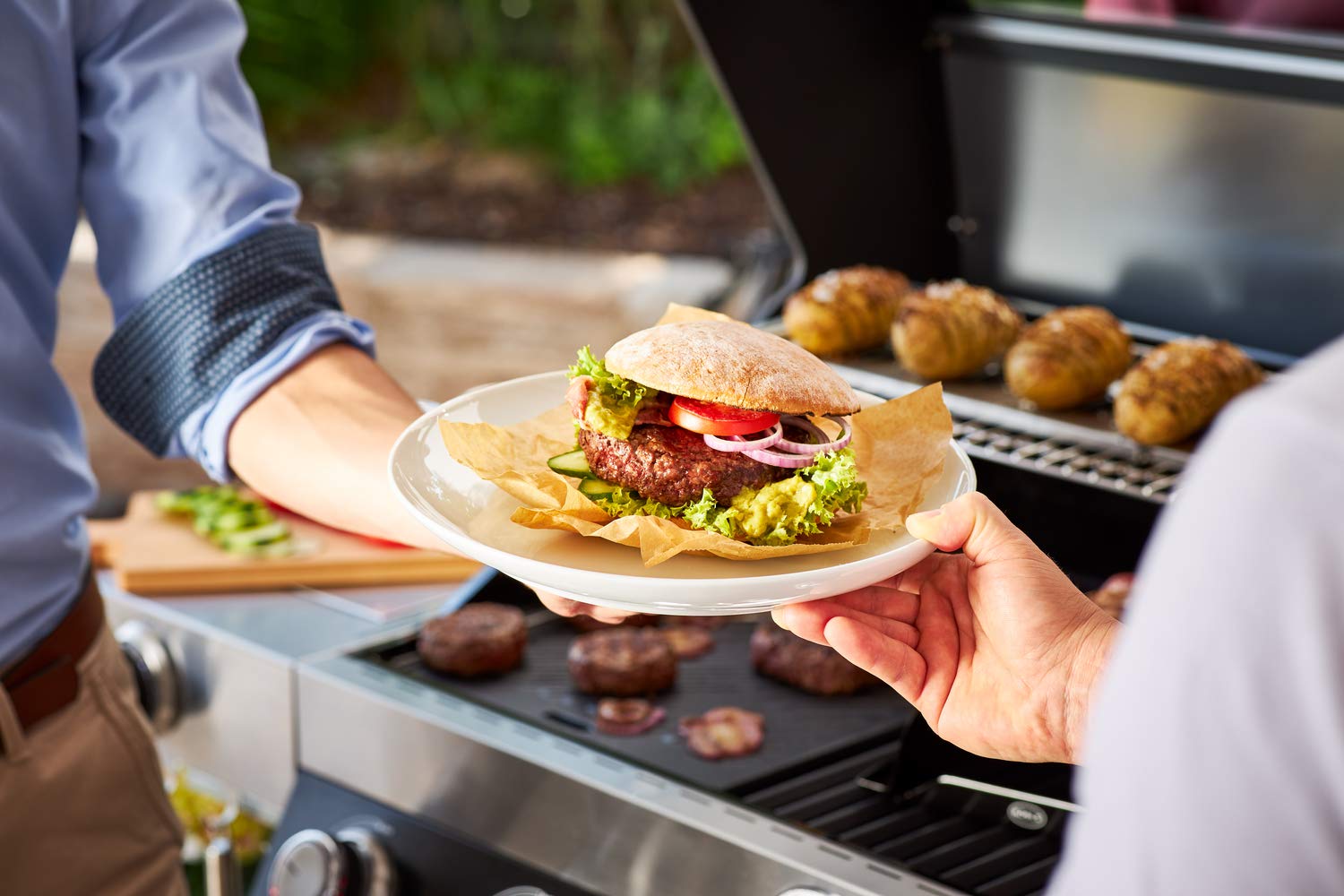 r-sle-barbecue-burger-set-3-tlg-mit-burgerpresse-pro-barbecue-gewicht-und-burger image 7