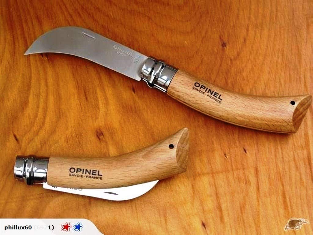 opinel-hippe-nr-10-mit-sandvik-edelstahlklinge-buchenholzgriff-gartenmesser image 6