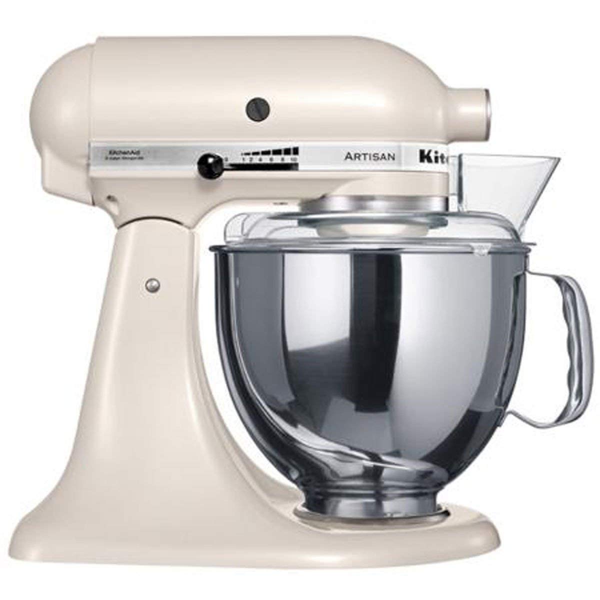 kitchenaid-artisan-5ksm150pselt-k-chenmaschine-4-8-l-edelstahlsch-ssel-10-stufen image 1
