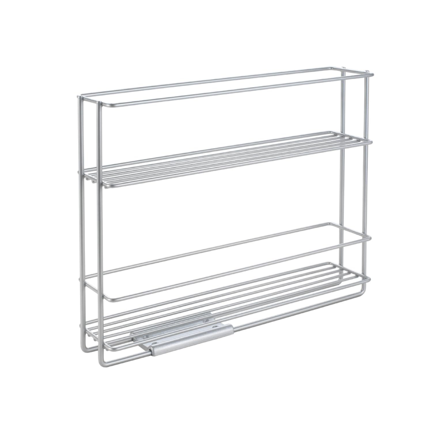 metaltex-in-out-ausziehbares-gew-rzregal-6x28x22-cm-silbermetallic-easy-fix-ohne image 1