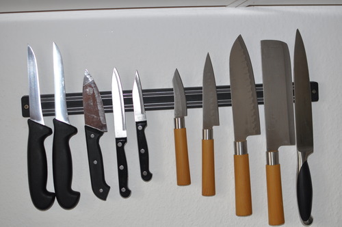 Gut, aber nicht für zu schwere Messer