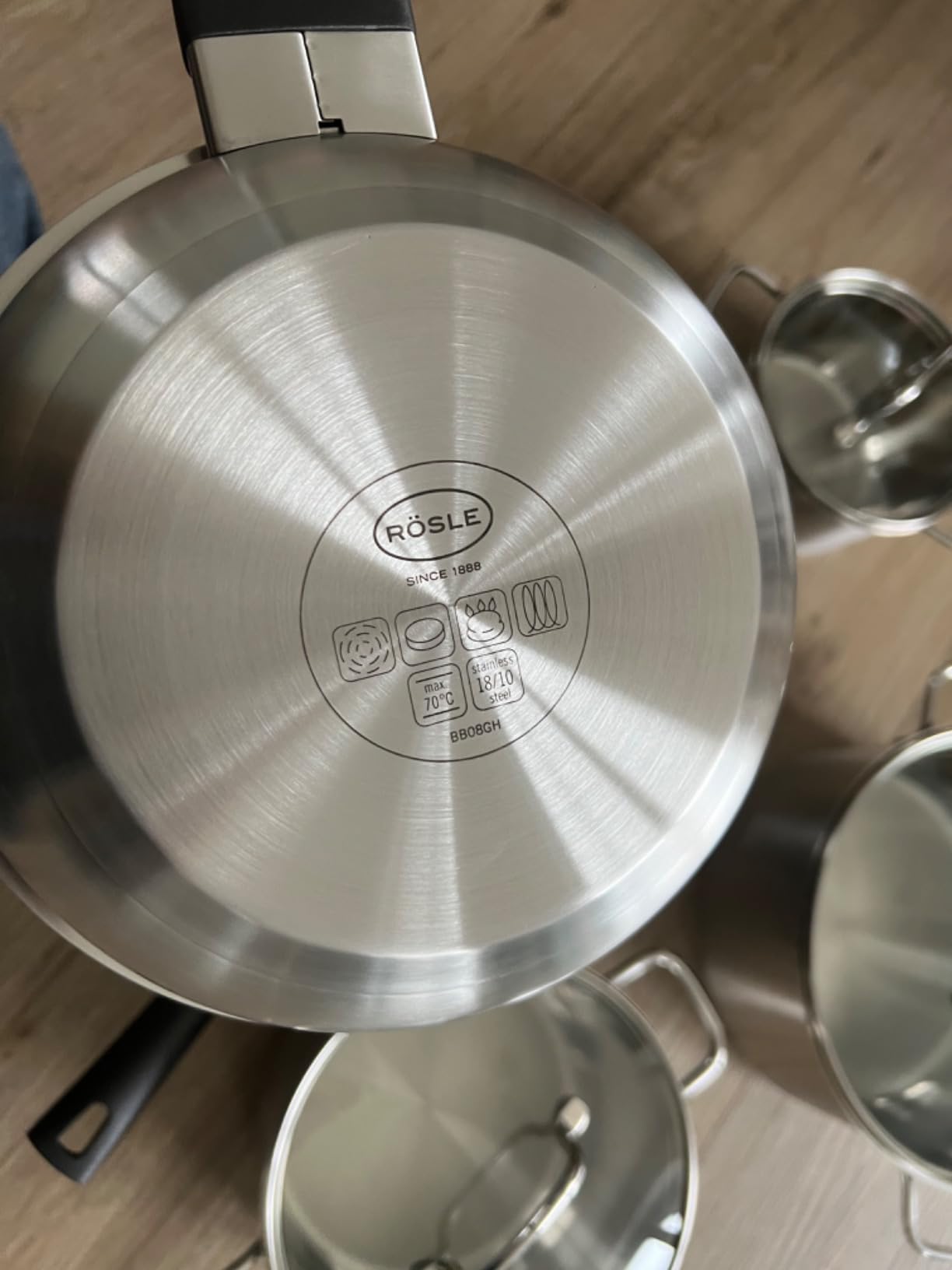 Gute Töpfe, aber Deckel könnten besser sein