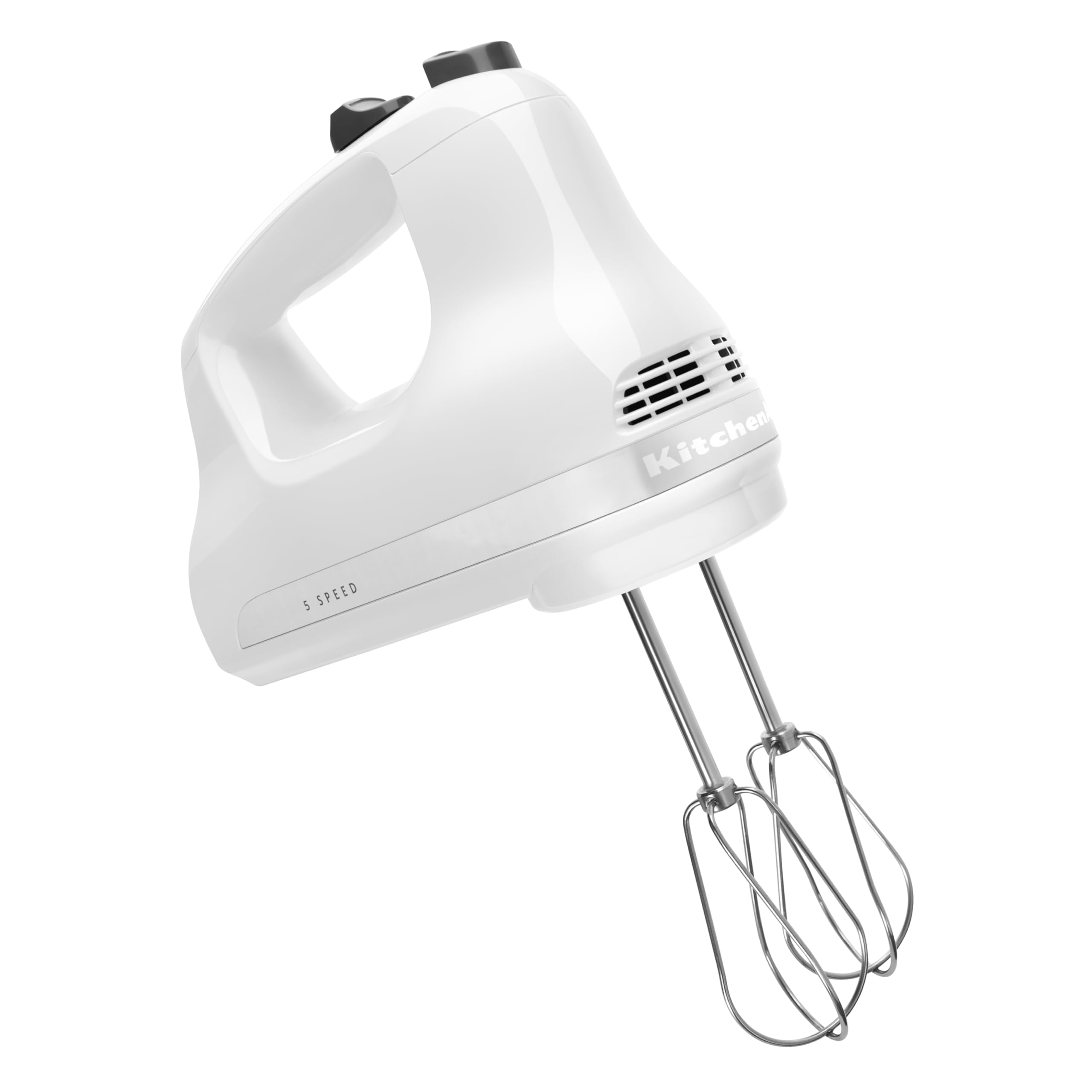 kitchenaid-classic-handmixer-5khm5110ewh-5-stufen-wei-mit-edelstahl-zubeh-r image 1