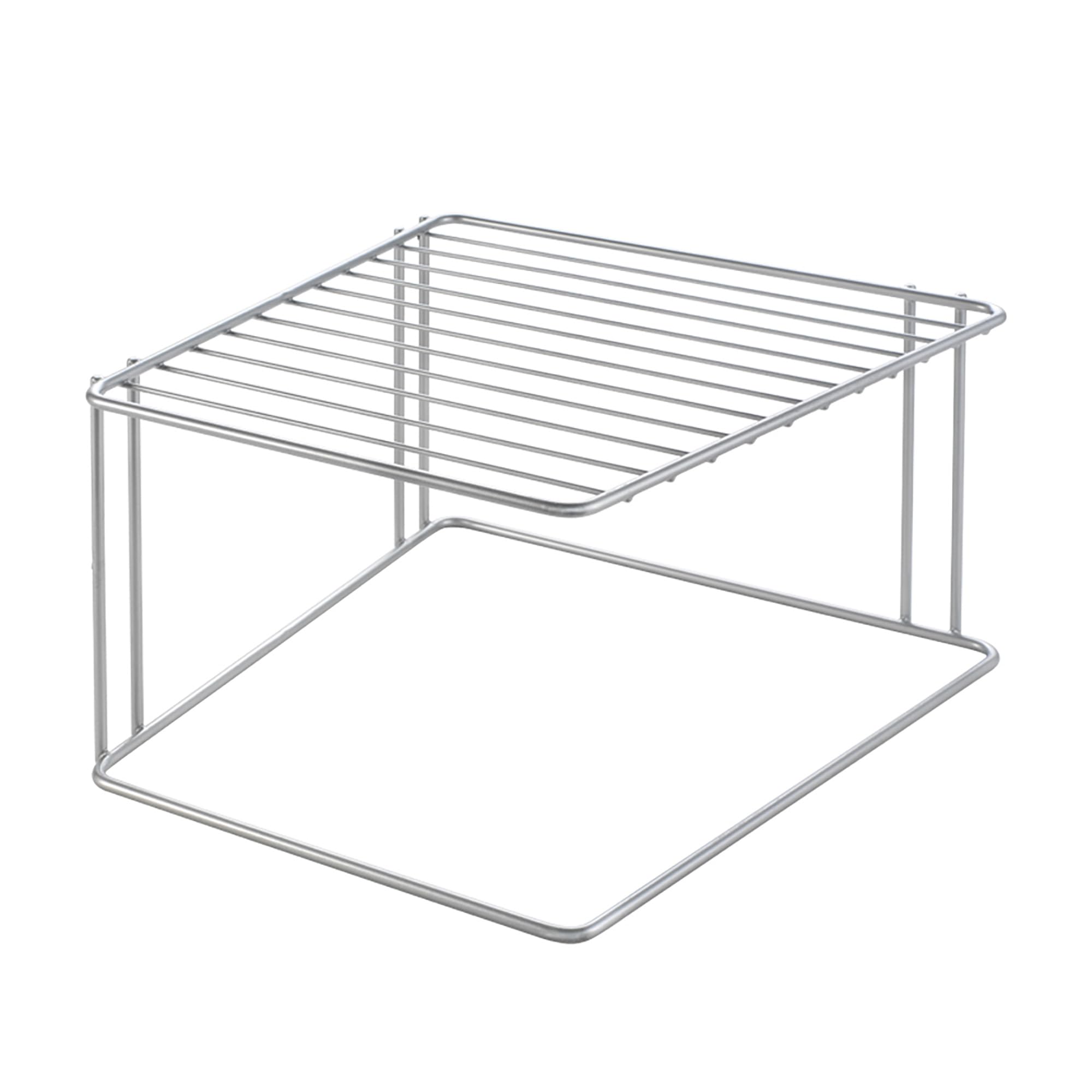 metaltex-boxe-eckschrankeinsatz-1-etage-25x25x15-cm-polytherm-silbermetallic image 4