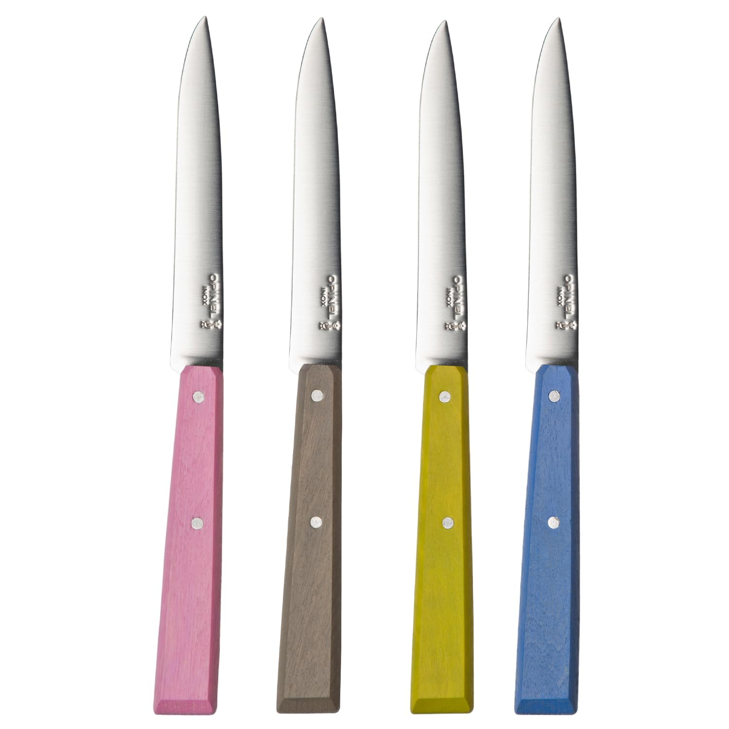opinel-messerset-esprit-champagne-edelstahl-verschiedene-farben-gr-e-m-robust-un image 1